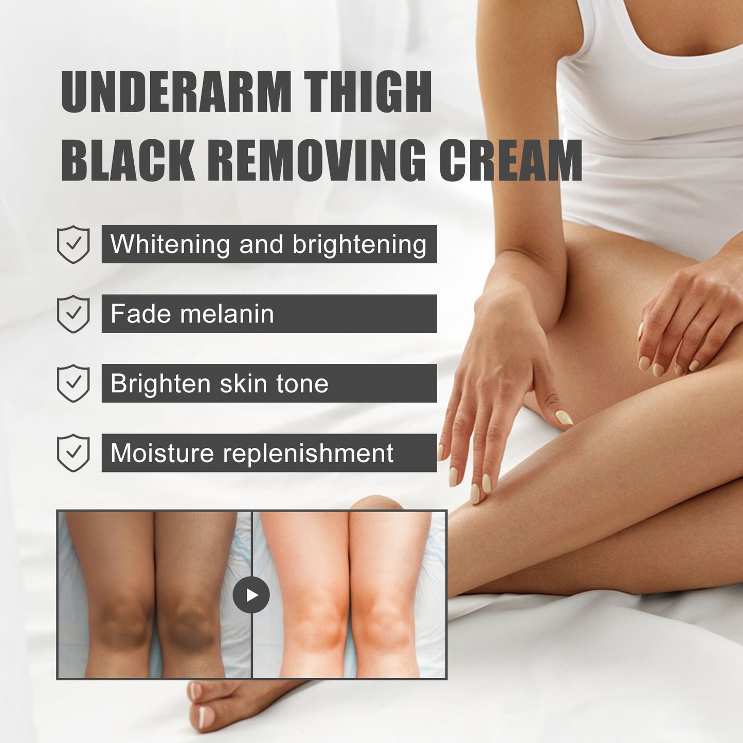 Skin Whitening Fade Armpit Thigh Blackening Cream