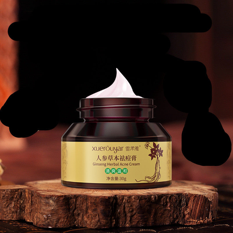 Ginseng herbal acne cream