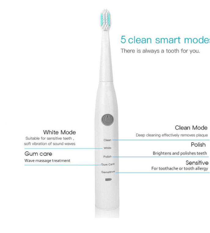 Rechargeable sonic electric toothbrush